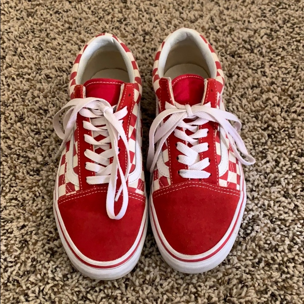 Checkered Vans